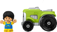 Fisher-Price Little People compatibility with Light-Up Learning Garage expands play options