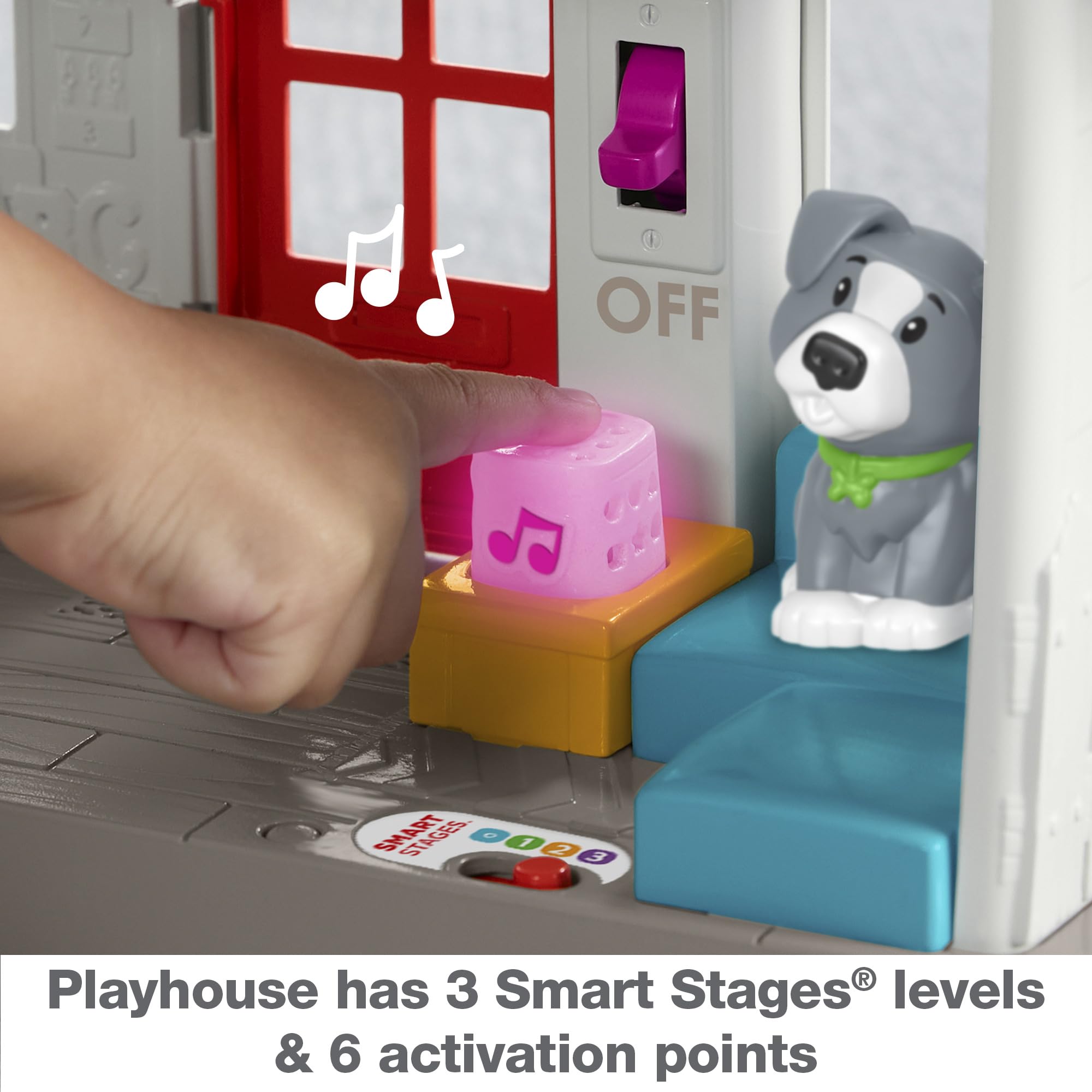 Fisher-Price Little People play house activation points light up stories and songs