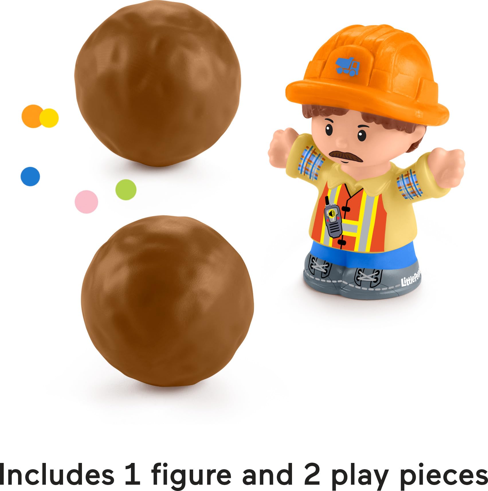 Fisher-Price Little People push-along design suited for toddlers