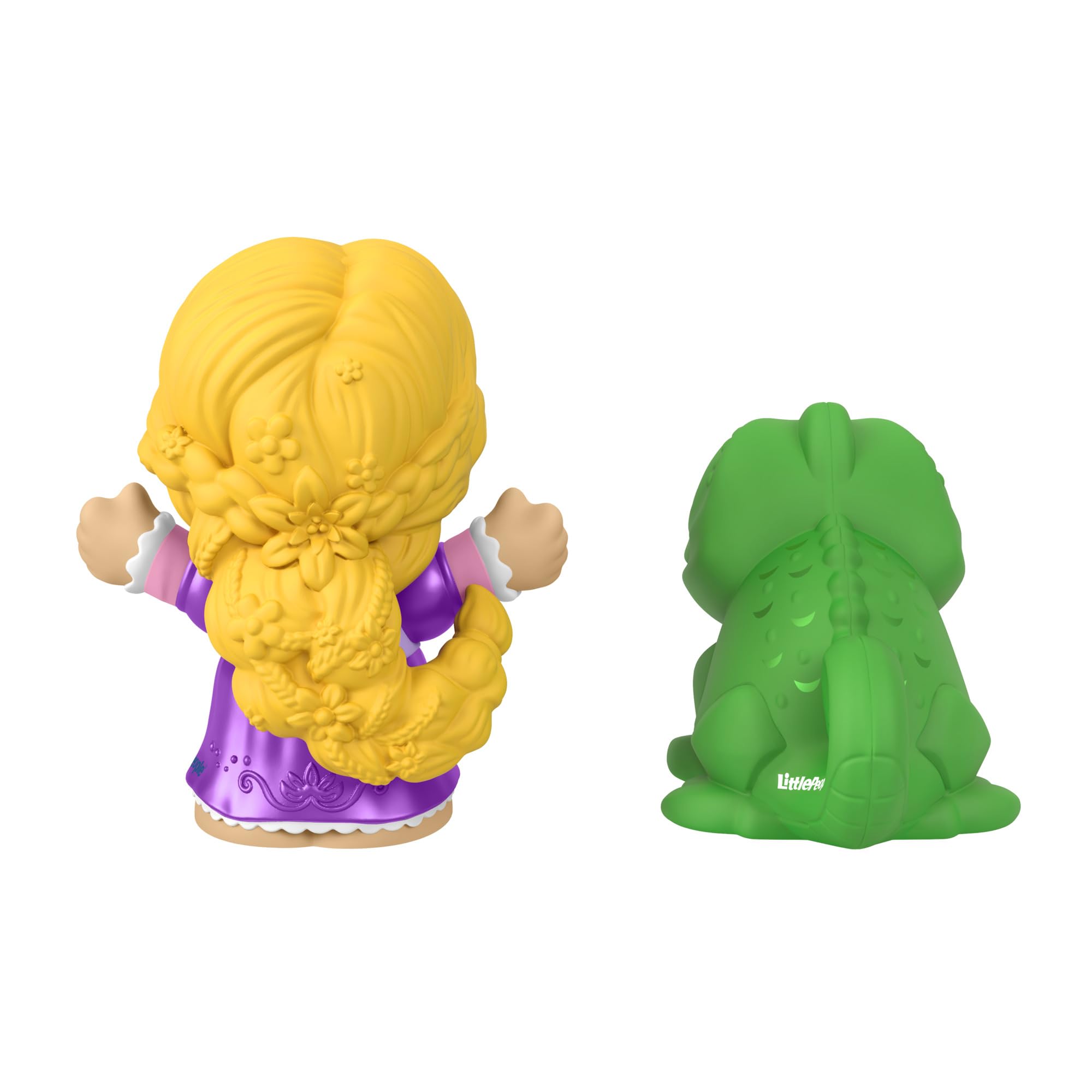 Playtime setup with Rapunzel and Pascal Little People figures