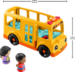 Loading area on Fisher-Price bus supports pretend trips.