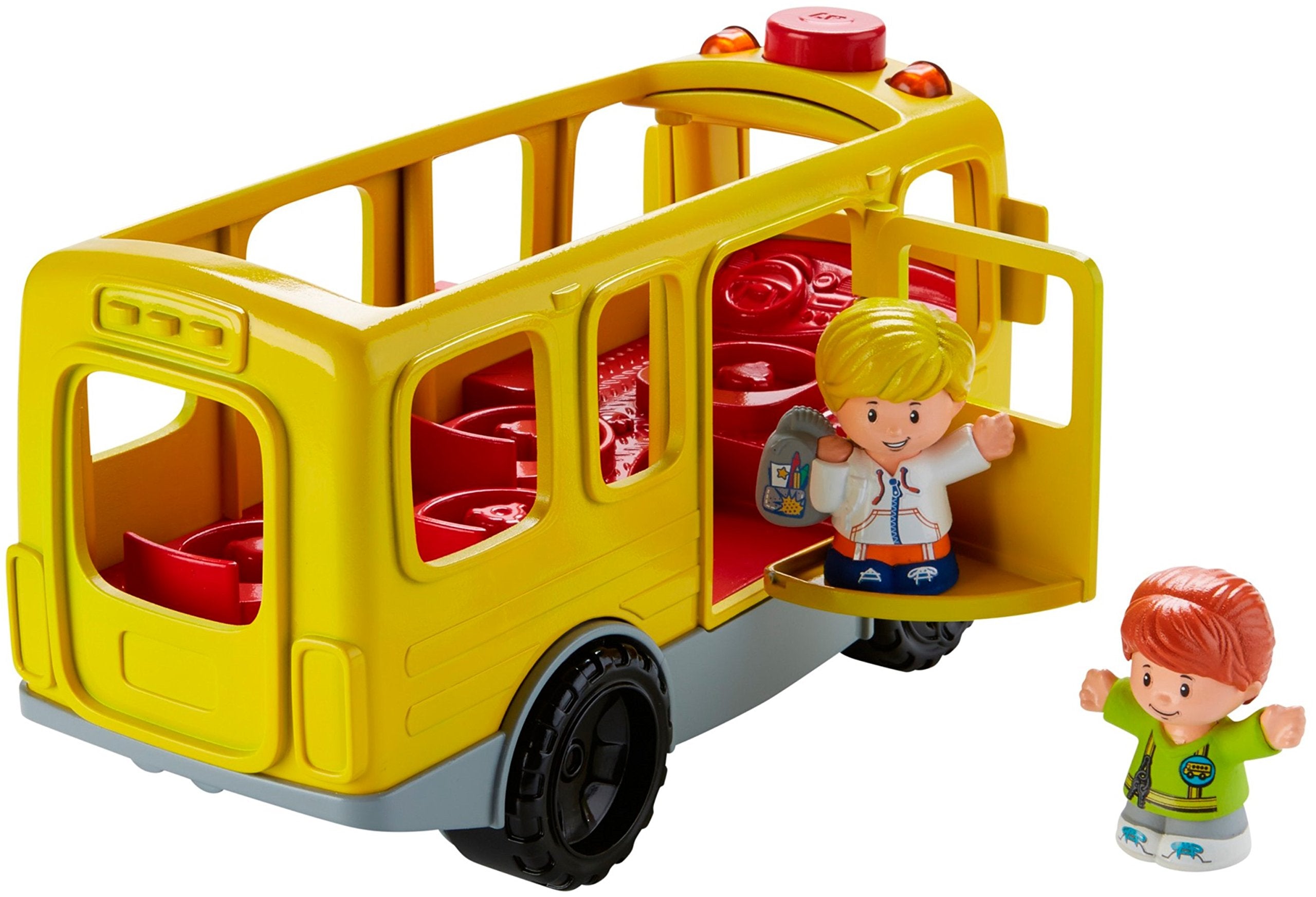 Fisher-Price Little People School Bus stop-sign image for kid-friendly boarding play