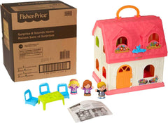 Fisher-Price Little People playset stores inside for easy travel