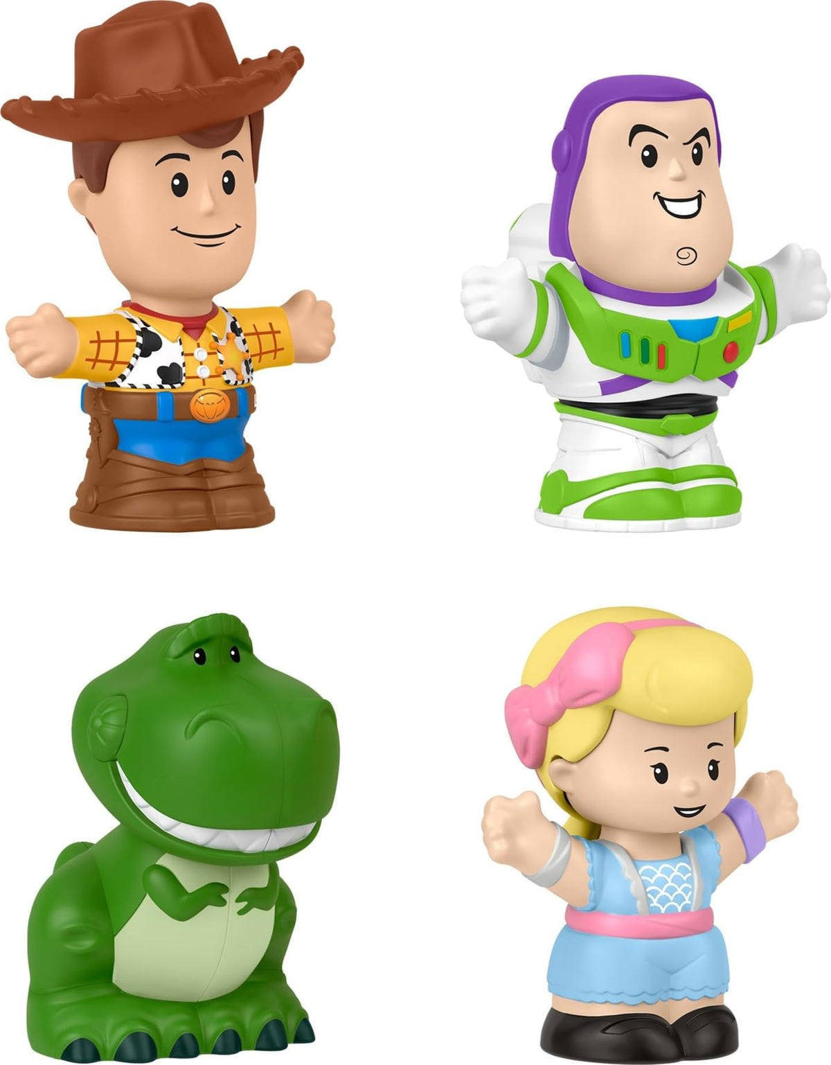 Fisher-Price Little People Woody figure for toddler storytelling and fine motor practice.
