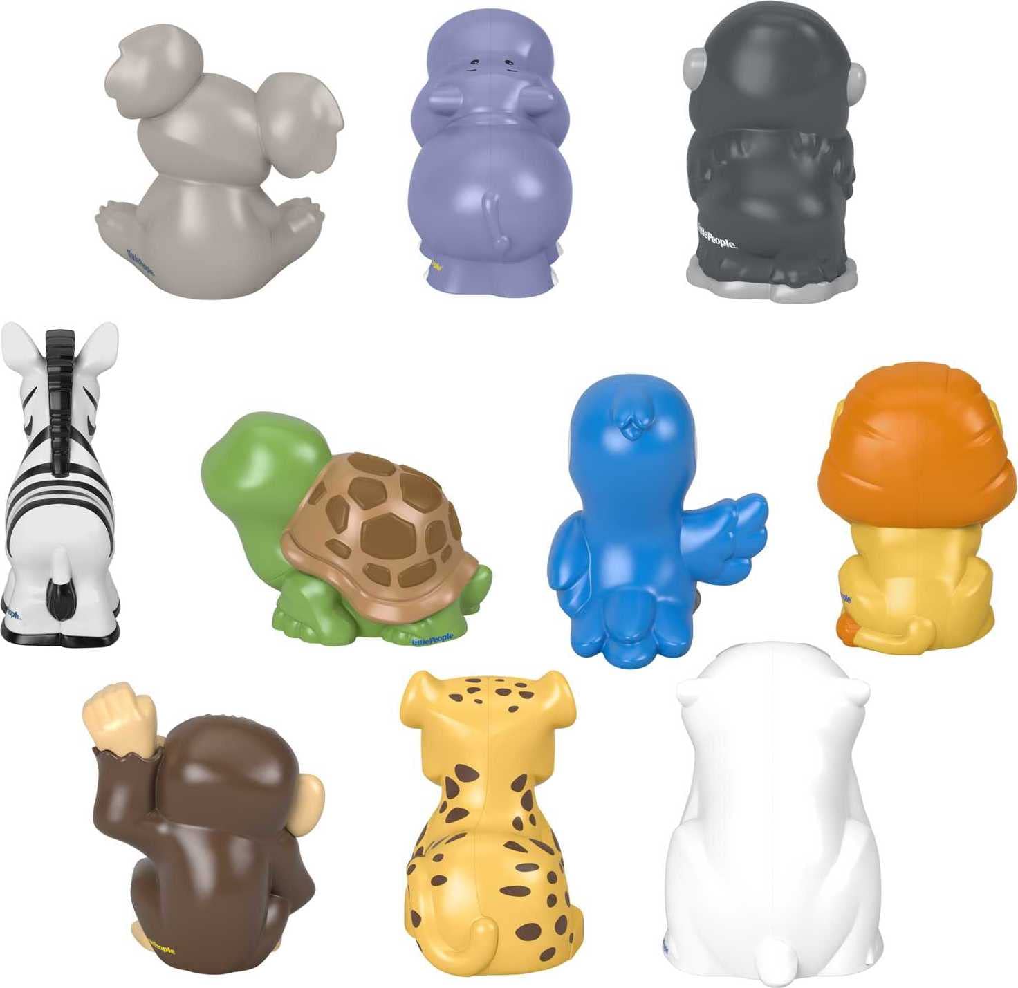Fisher-Price Little People parrot figure inspires colorful, imaginative scenes.
