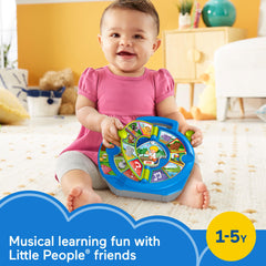 Fisher-Price Little People World of Animals See 'N Say lion: discover name and roar sounds.