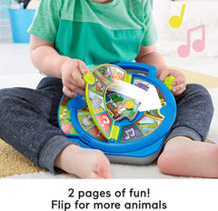 Fisher-Price Little People World of Animals See 'N Say monkey: hear chatter and learn name.