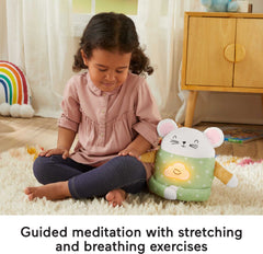 Fisher-Price Meditation Mouse pajamas texture adds cute, cozy visual appeal