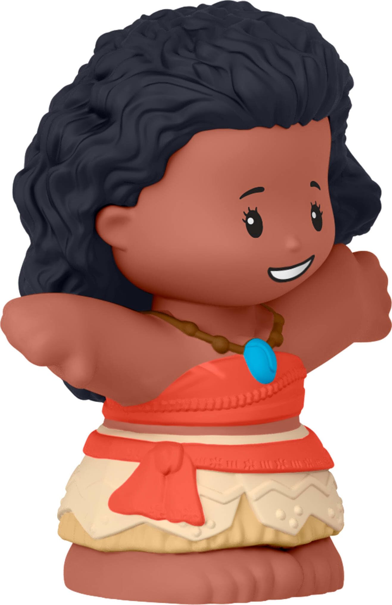 Fisher-Price Moana Little People figure with grasp-friendly size for tiny hands.