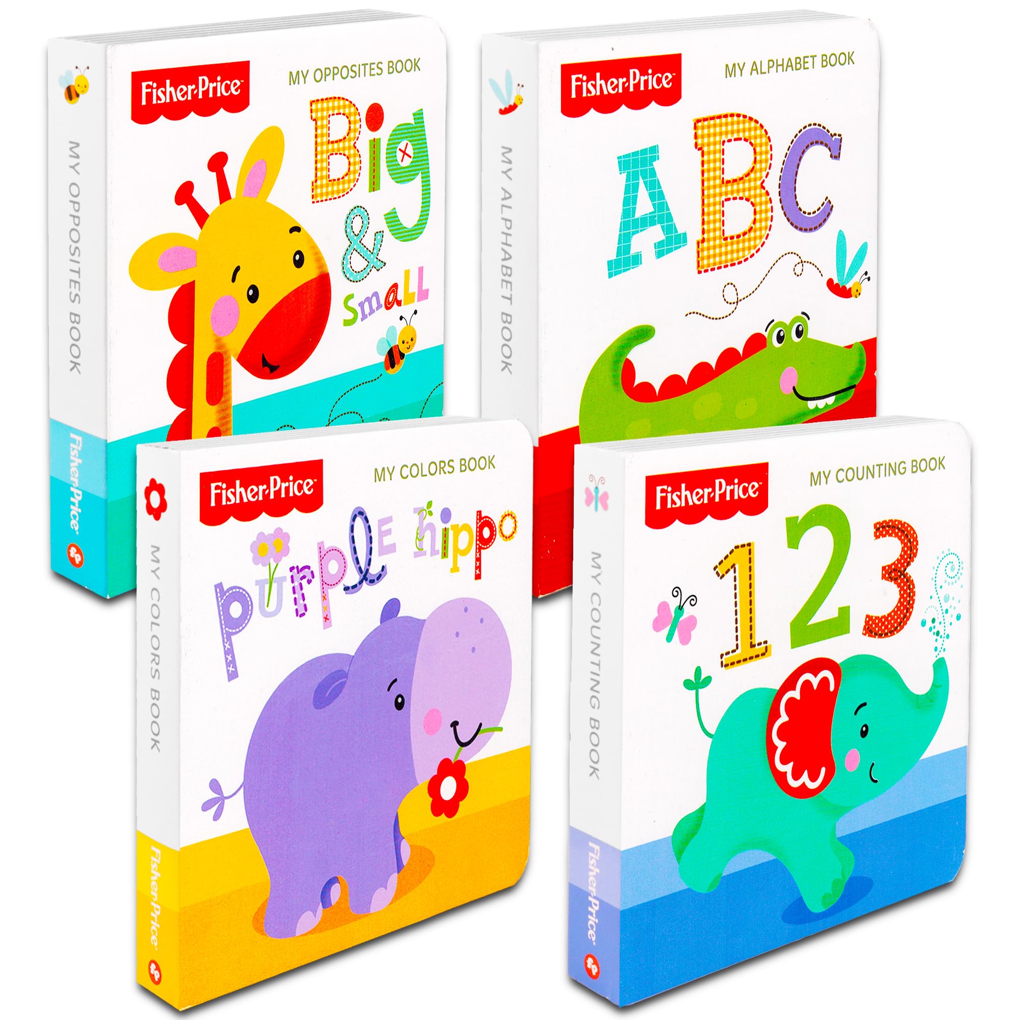 Fisher-Price My First Books Set 4 cover illustration invites early reading for babies.