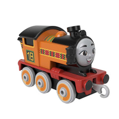 Fisher-Price Nia diecast metal detail close-up emphasizing sturdy construction