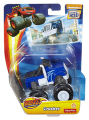Fisher-Price Nickelodeon Blaze truck recreates TV-show race scenes.