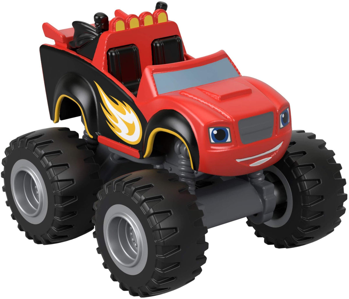 Fisher-Price Ninja Blaze die-cast red vehicle ready for imaginative racing play.