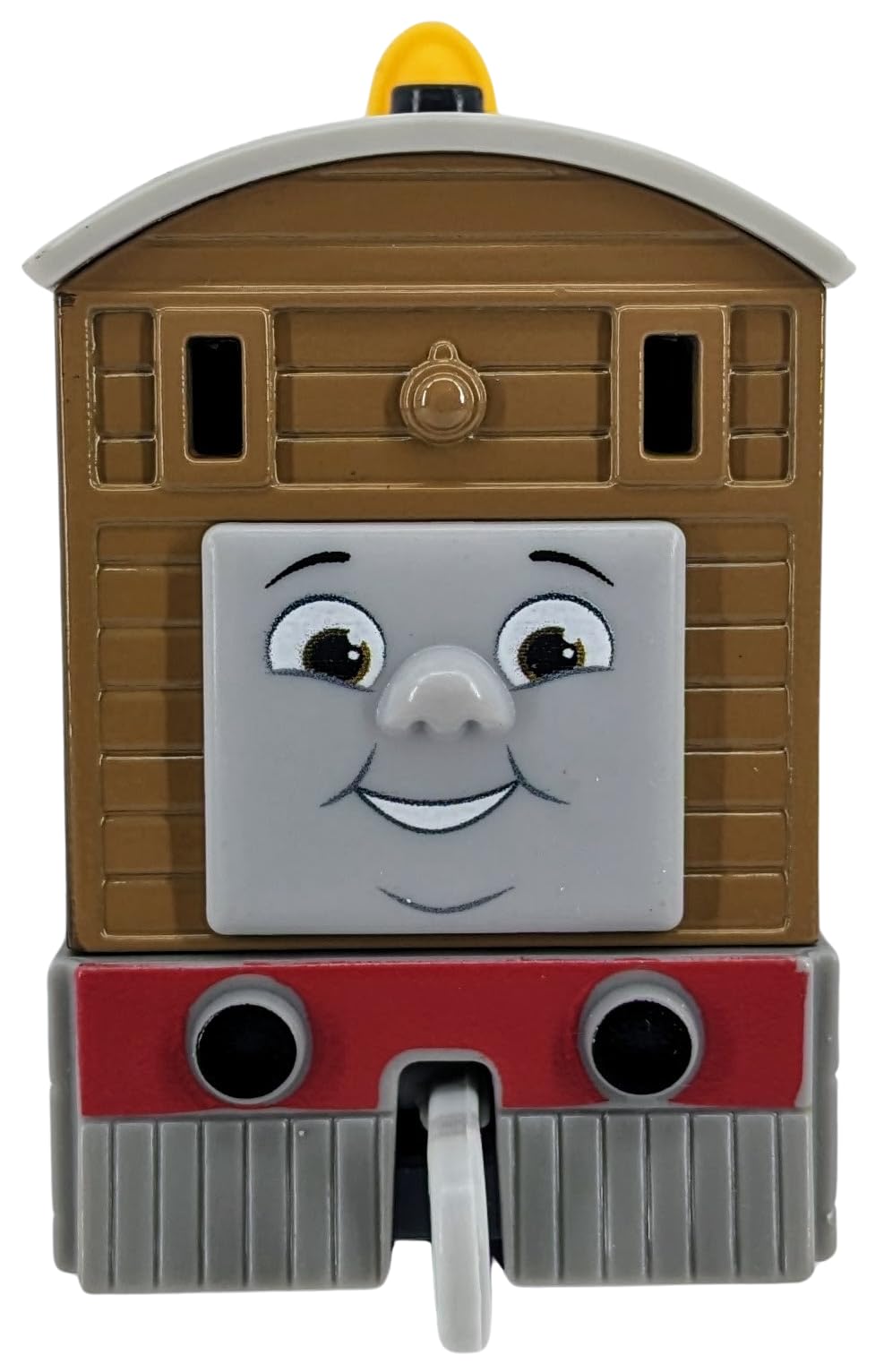 Fisher-Price push-along train with Toby for portable, ready-to-roll fun.