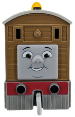 Fisher-Price push-along train with Toby for portable, ready-to-roll fun.