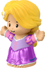 Fisher-Price Rapunzel Little People figure dress detail for imaginative storytelling.