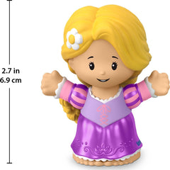 Fisher-Price Rapunzel Little People figure ready for playset adventures.