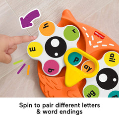 Fisher-Price Spin 'n Rhyme fidget motion supports fine motor play