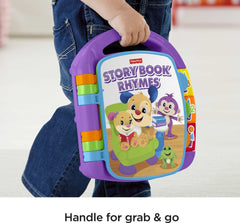 Fisher-Price Storybook Rhymes features colorful visuals for sensory exploration