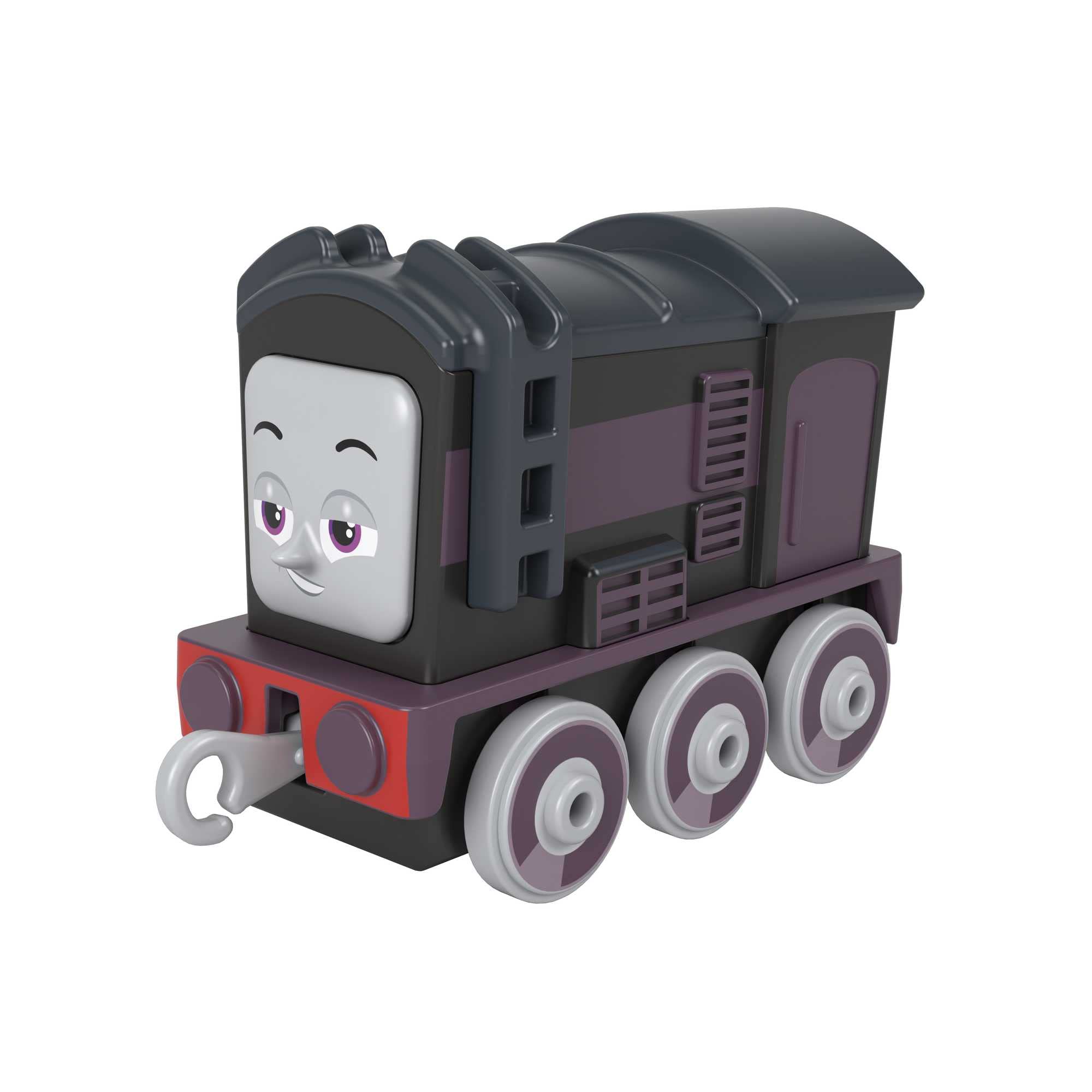Fisher-Price Thomas Diesel push-along engine on track for imaginative play