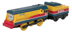 Fisher-Price TrackMaster Rebecca engine front view for fast, engaging track play