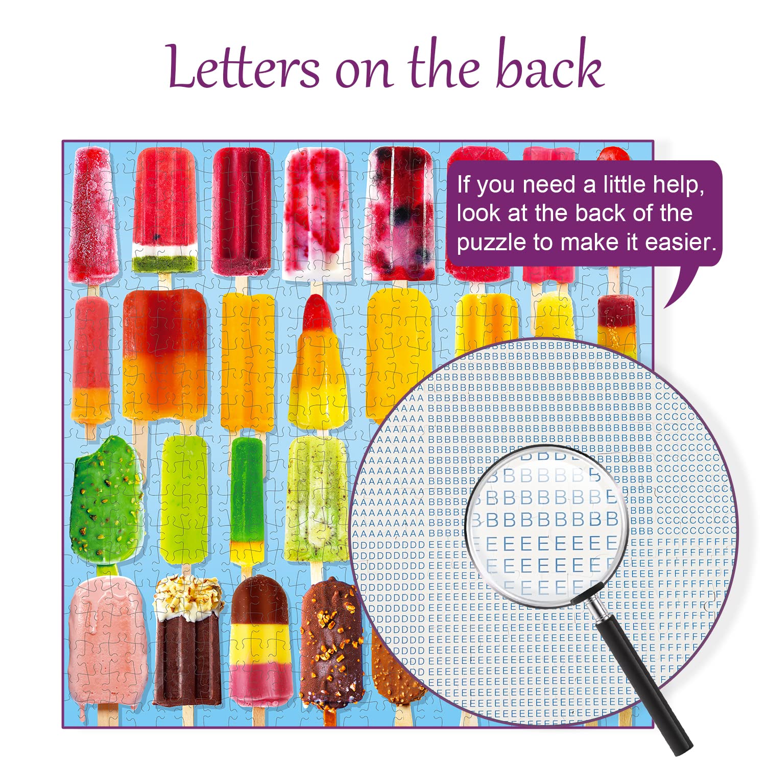 Fishwisdom popsicles puzzle completed scene inspires cozy game night.