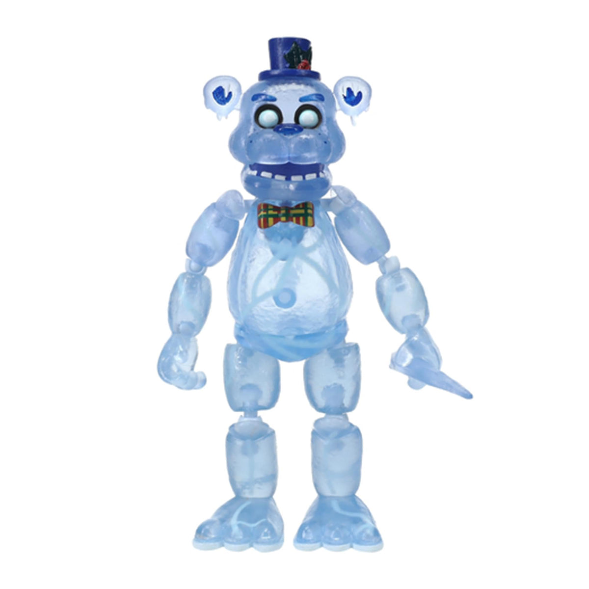 Five Nights at Freddy's Freddy Frostbear articulated figure for display.