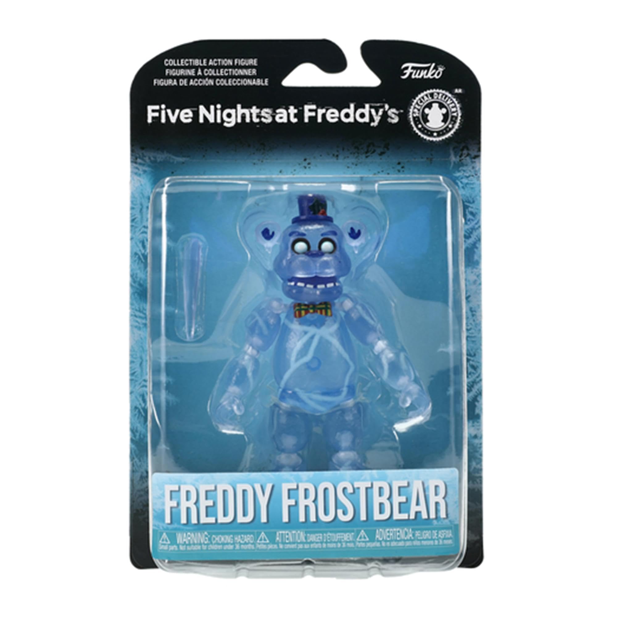 FNAF Freddy Frostbear collectible ready to add to shelves.