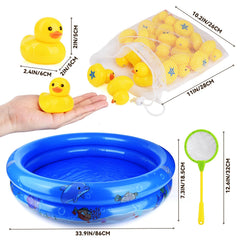 FIVEDAOGANG kiddie pool setup supports safe outdoor water fun