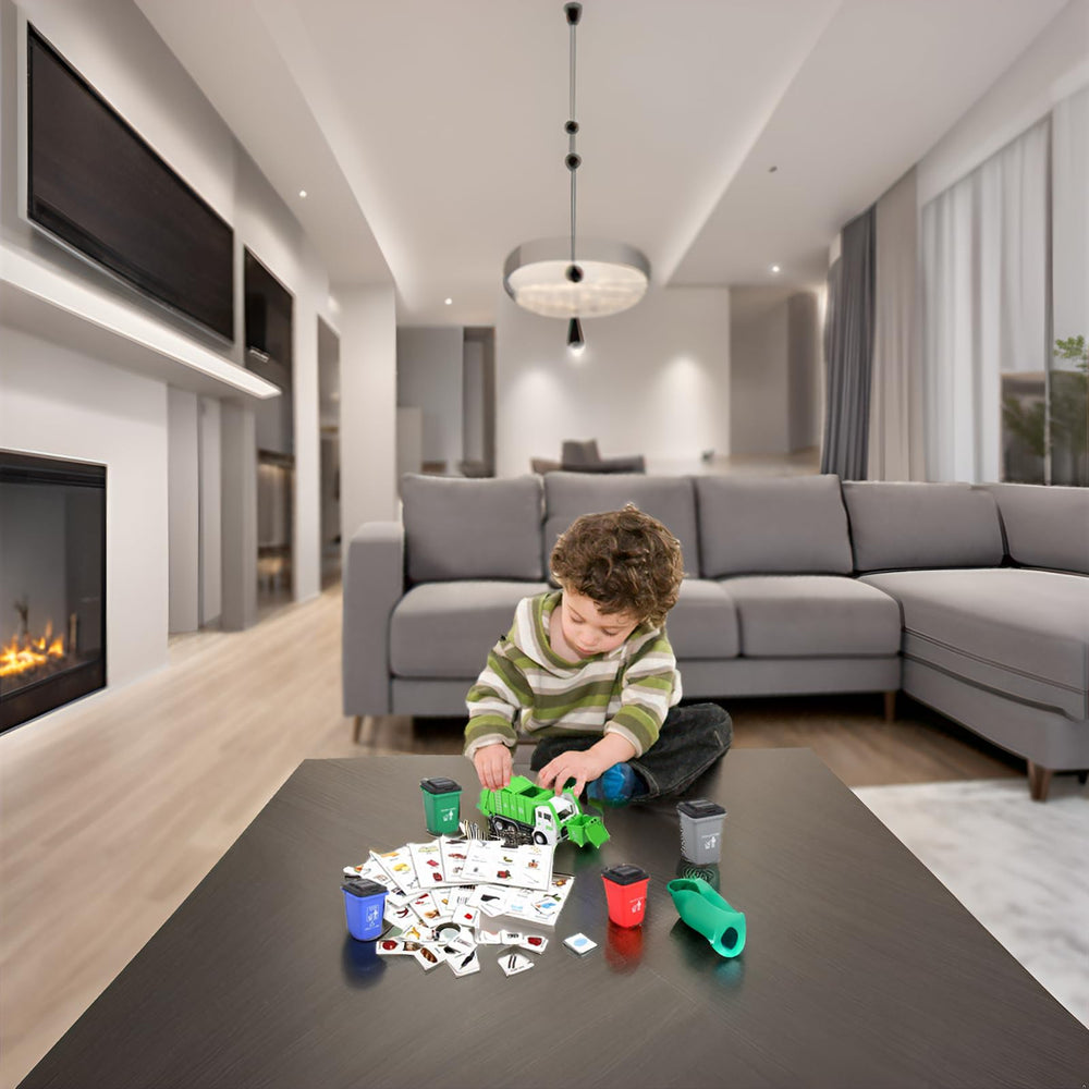 Kid-safe plastic construction with smooth edges for worry-free play