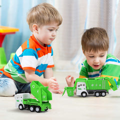 FIVEDAOGANG signpost set included for interactive road safety-inspired play.
