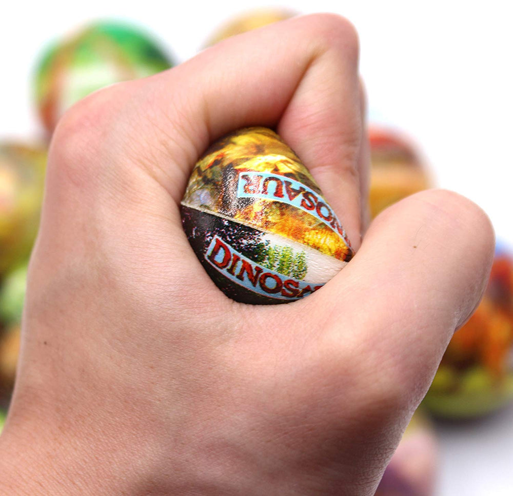 FIVOENDAR dinosaur fidget ball offers satisfying squeeze during breaks and meetings.