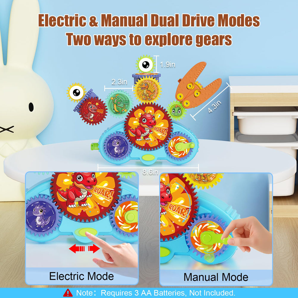 Fivoro gear toy enables parent‑child cooperation, boosting confidence and shared learning moments