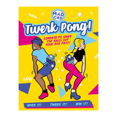 Fizz Creations Twerk Pong: box assembly for instant party fun.