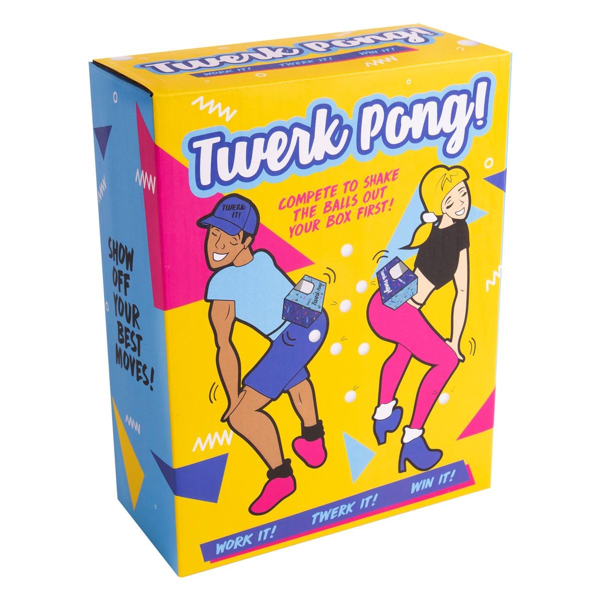 Fizz Creations Twerk Pong: time trial mode for fast challenges.