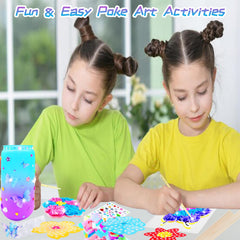 FJBICODA Poke Art Foam Petal Pieces for simple petal placement