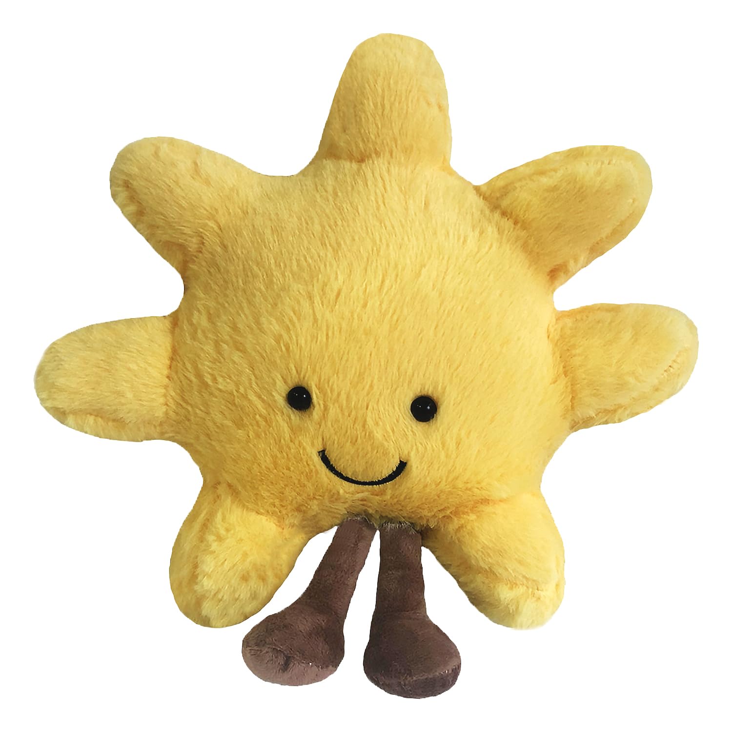 FJQZHA Moon Sun Plush Toy front view for kids' cozy playtime and cuddling