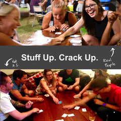 Fk. The Game card deck spread invites lively conversations and playful challenges.