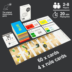 Fk. The Game Stroop twist graphic highlights the brain teaser element.