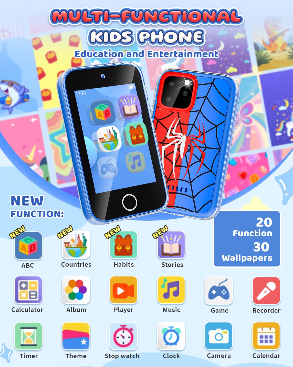 FKATEEN dual-camera setup inspires kids to capture memories and play with perspectives.