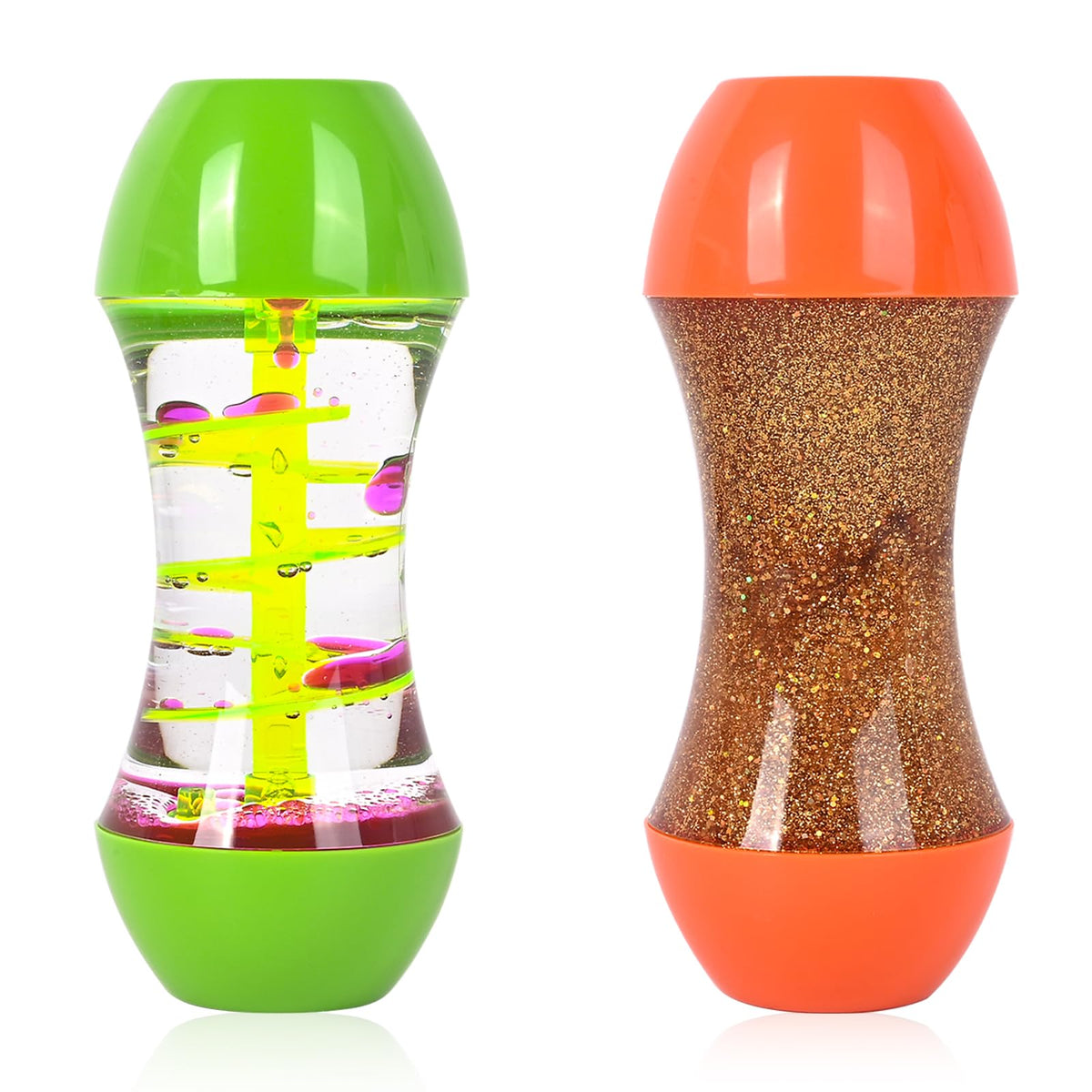 FKYTION Liquid Motion Bubbler two-pack on desk for calm focus