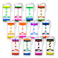 FKYTION liquid motion bubbler close-up rainbow swirl for calming focus