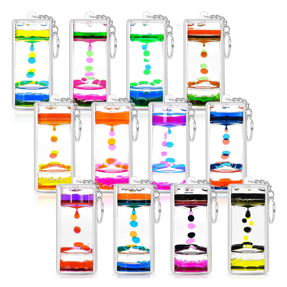 FKYTION liquid motion bubbler close-up rainbow swirl for calming focus
