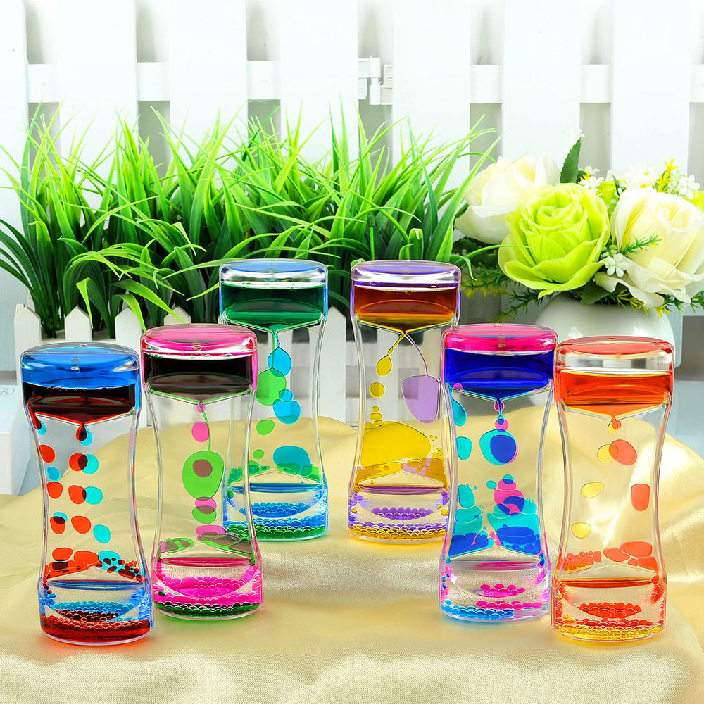 FKYTION gift-pack of liquid motion bubblers for relaxation and focus moments.