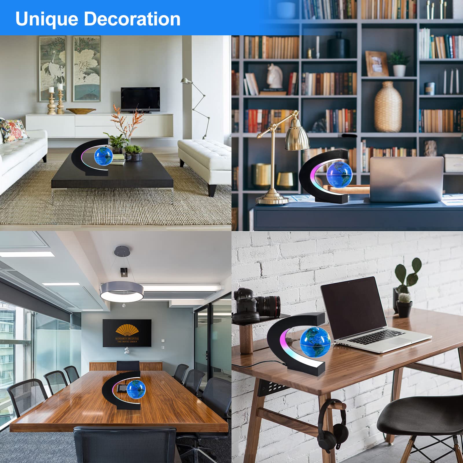 Flagest educational desk decor stimulates curiosity and visual learning.