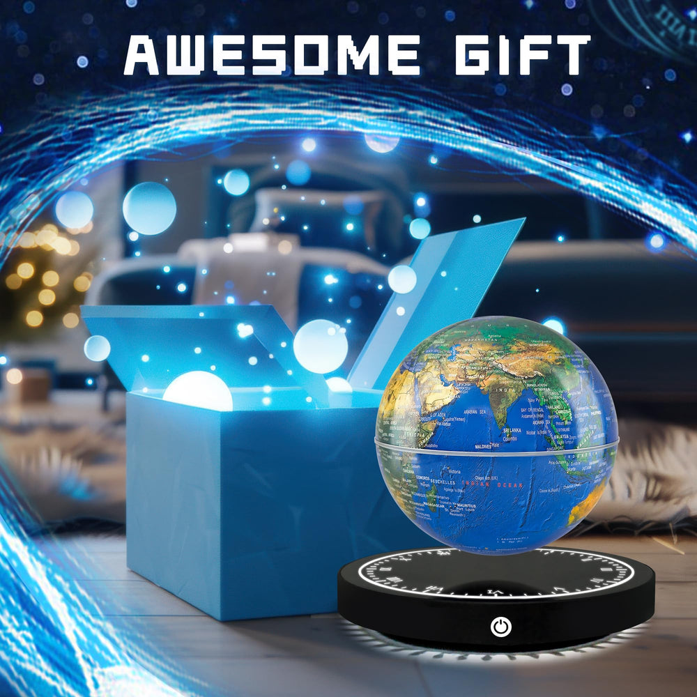 Flagest gift idea globe is a cool present for tech lovers and students.