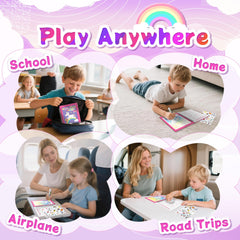 Flamax travel-friendly toddler activity keeps kids engaged during car rides