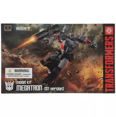 Megatron Furai model kit assembly steps for easy, glue-free building.