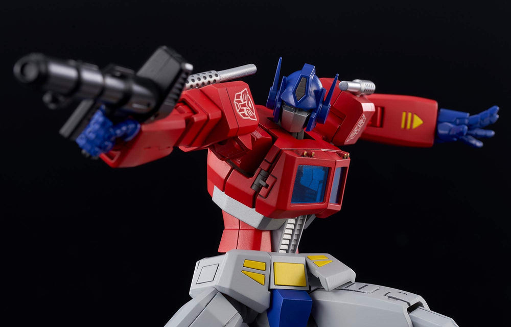 Flame Toys Optimus Prime ABS and PS hard plastic build.