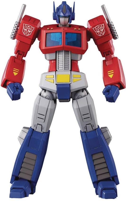 Flame Toys Optimus Prime G1 Ver Furai articulation for dynamic posing.